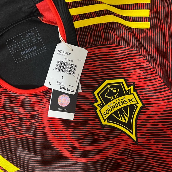 Adidas Seattle Sounders FC Bruce Lee Alternative Jersey HI1844 Men's L - Picture 13 of 13